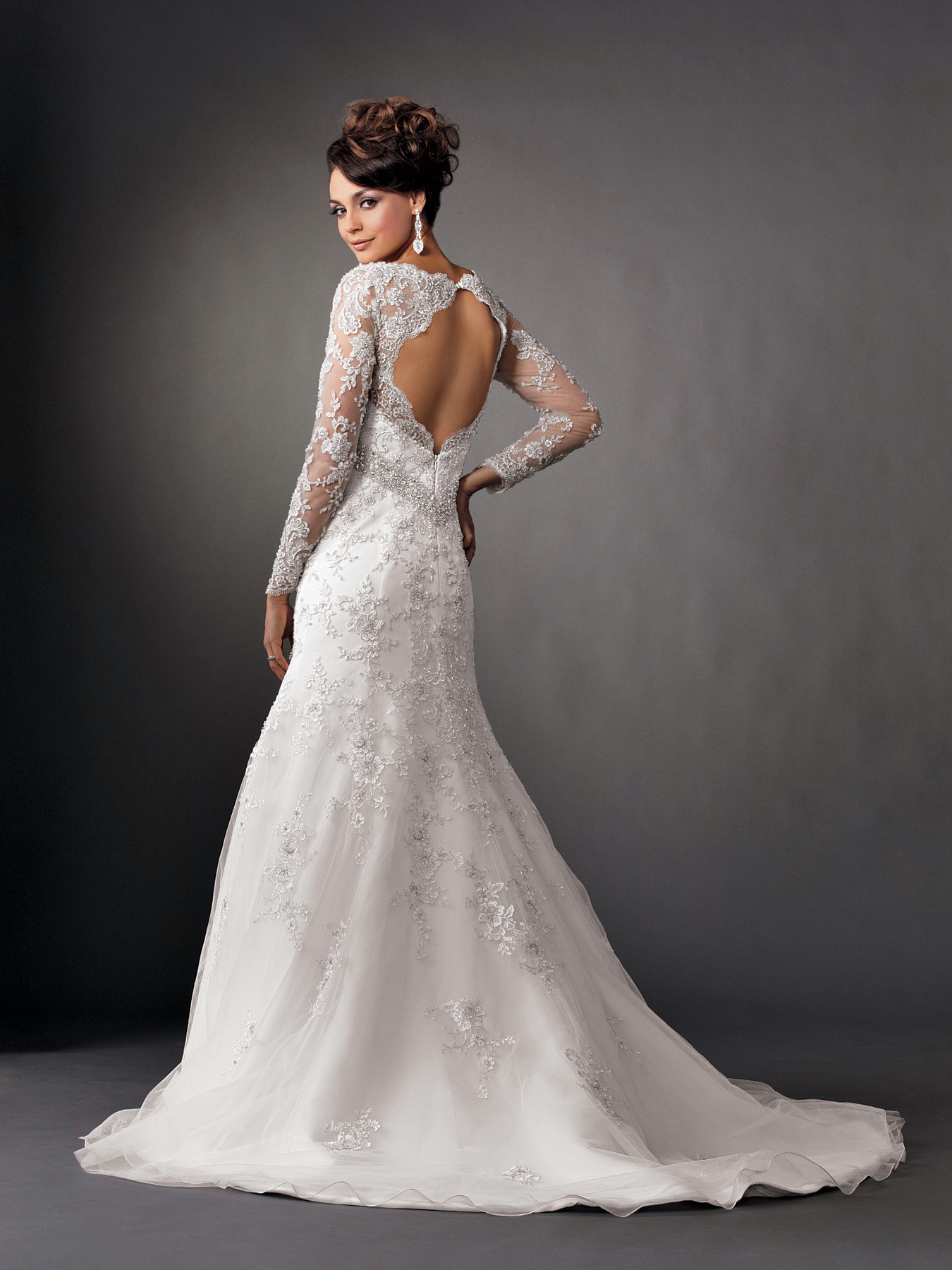 2014 2015 Wedding Dress Trends Lace Sleeves