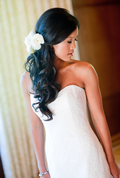 Alluring & modern hairstyles for brides getting married in 2015.