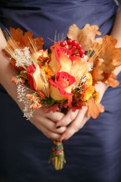 Fall Wedding Bouquet Ideas