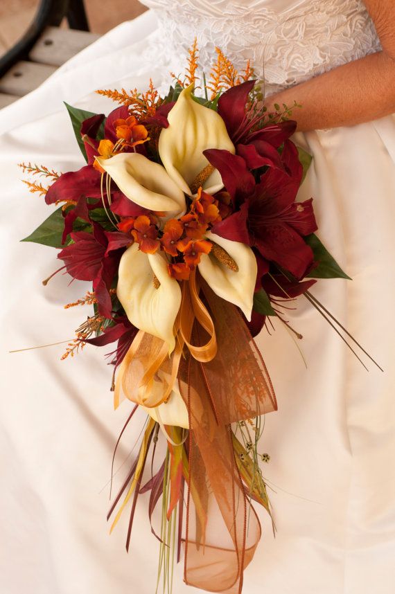 October Wedding Bouquets