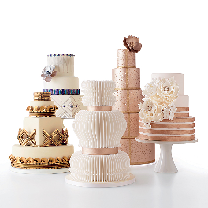 2016 Wedding Cake Trends. Lets face it, for many guests the wedding 