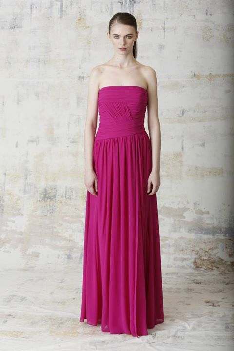 Monique Lhuillier Spring 2015 Bridesmaid Dress Collection