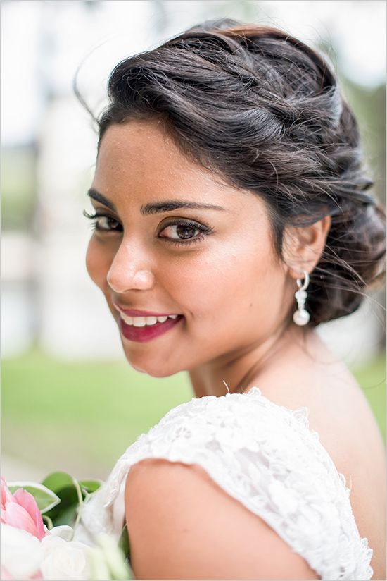 Fall Wedding Hairstyles - Dipped In Lace