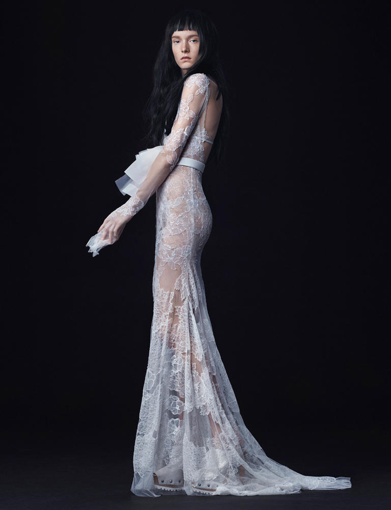 Vera Wang Fall Wedding Dress Collection Dipped In Lace